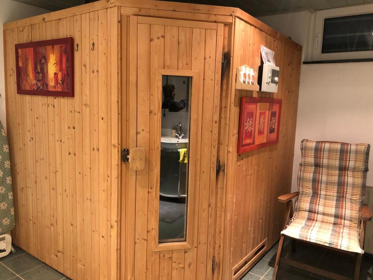 Ferienwohnung Nationalpark Eifel Nideggen Sauna Eksteriør bilde