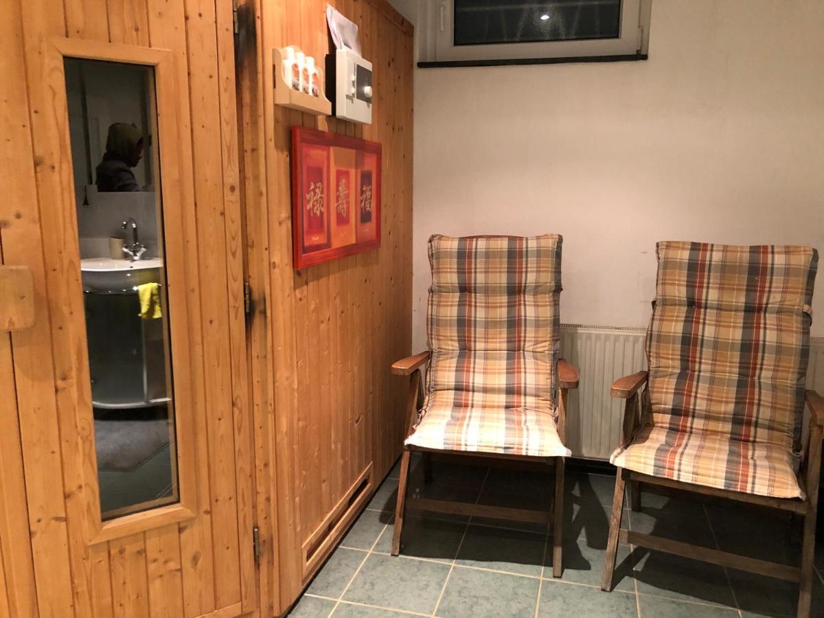 Ferienwohnung Nationalpark Eifel Nideggen Sauna Eksteriør bilde